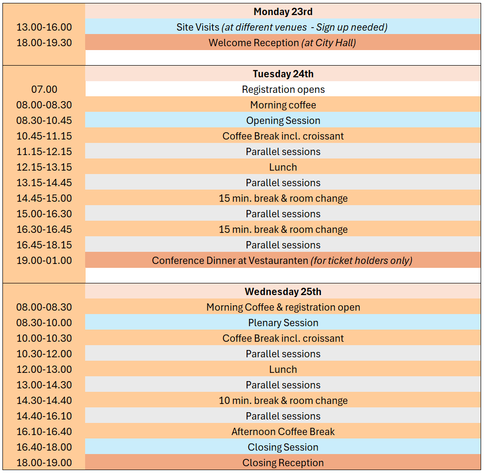 Program at a glance 010525